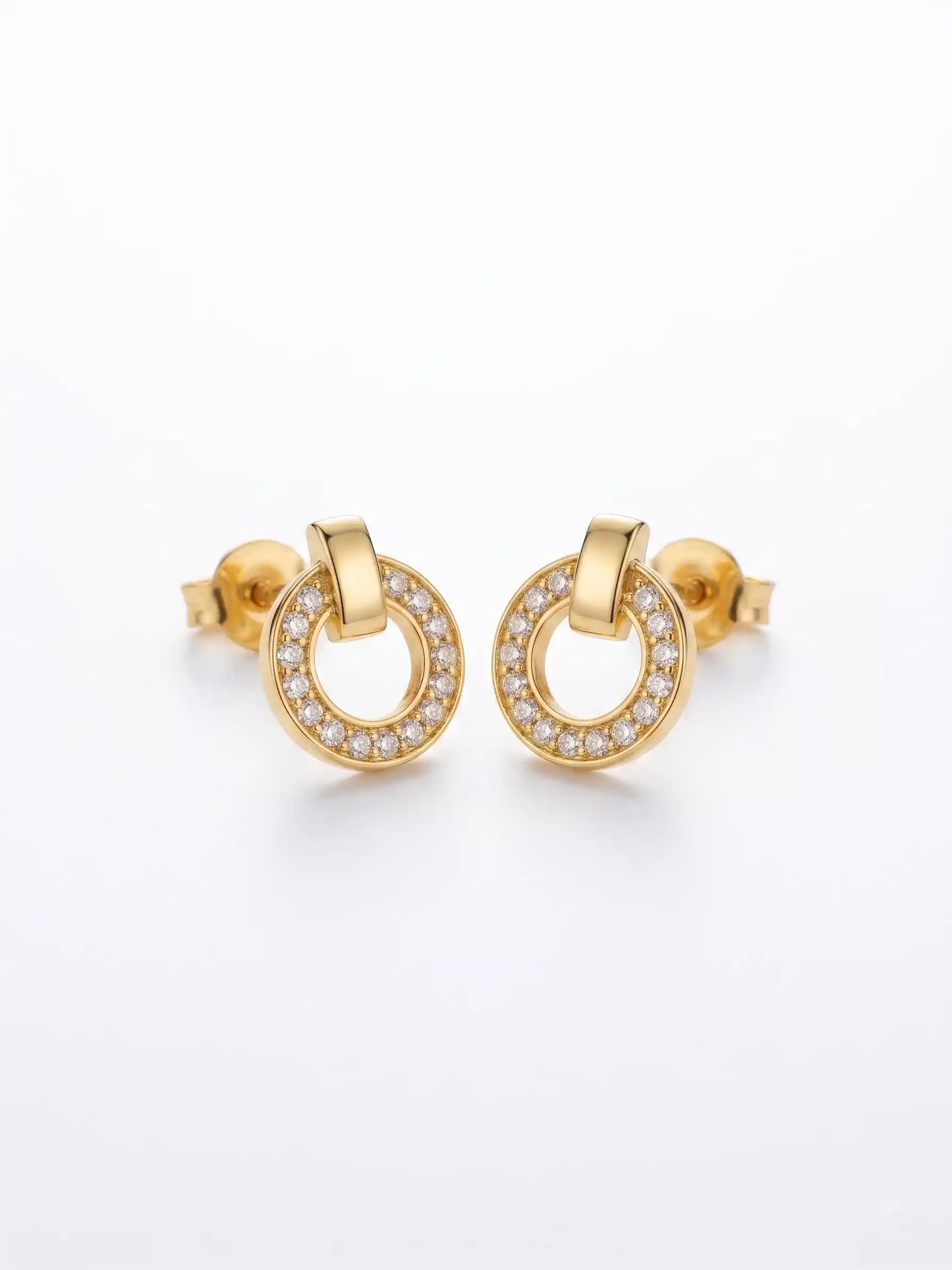 Circular Gems Earrings