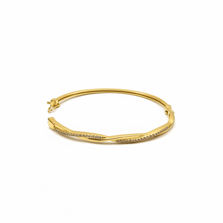 Twisted Radiance Bracelet