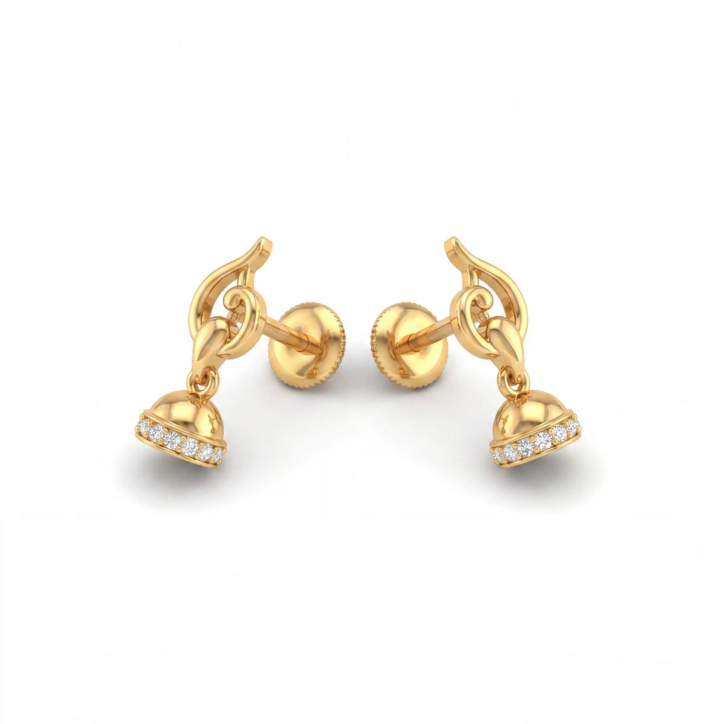 Aurora Drop Jhumka Studs
