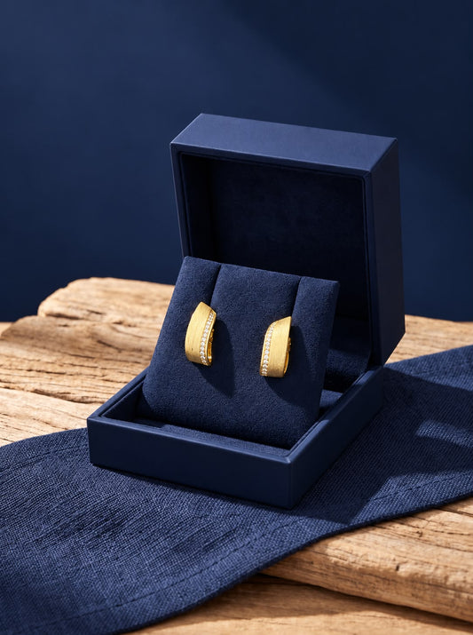 Elara curve earrings