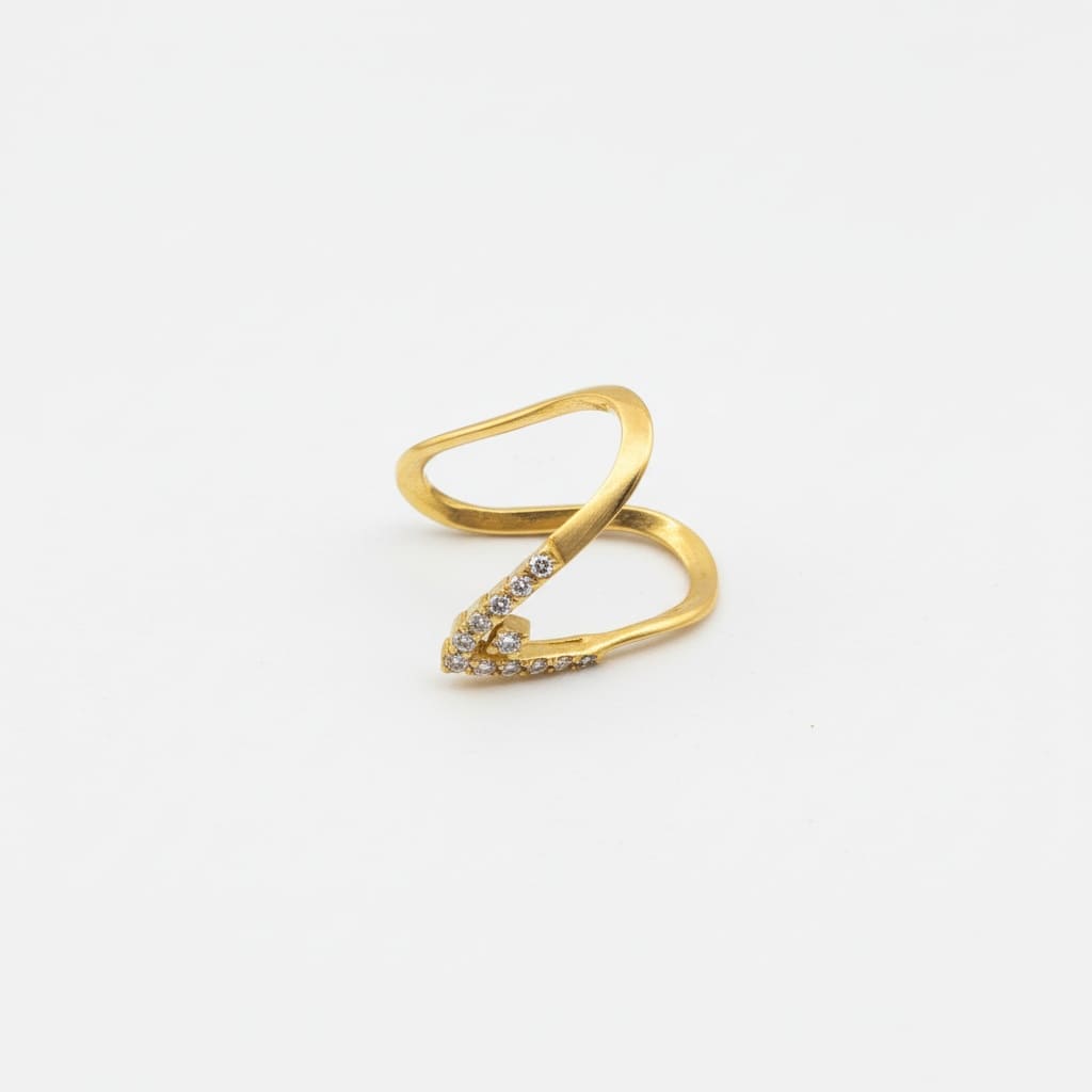 Frosted Vesper Ring
