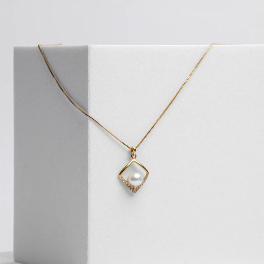Pearl Heart Necklace