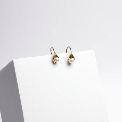 Golden Arc Earrings