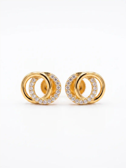 Loop Gem earrings