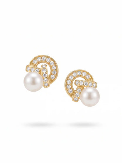 Pearl Loop earrings