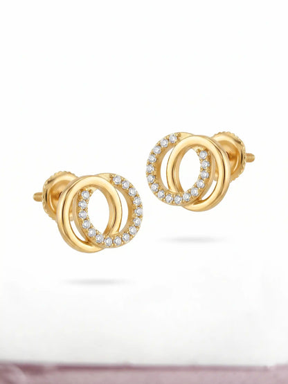 Loop Gem earrings