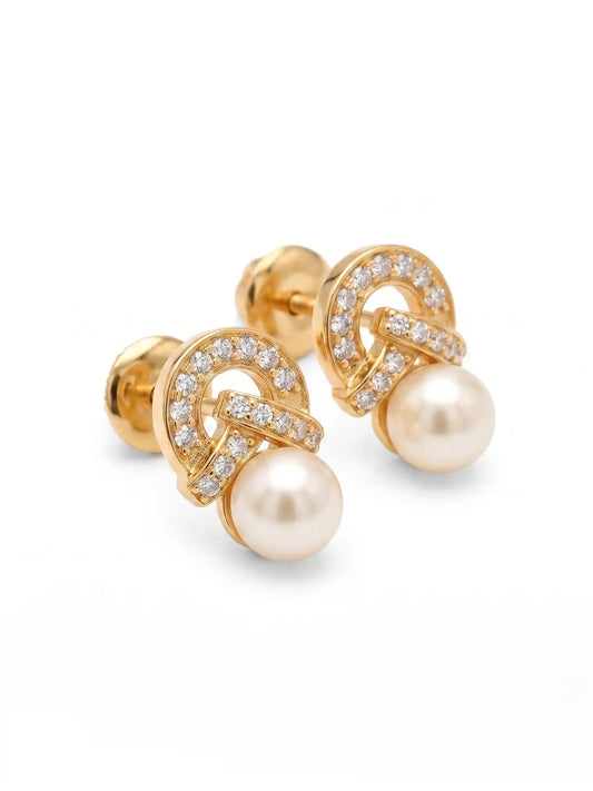 Pearl Loop earrings
