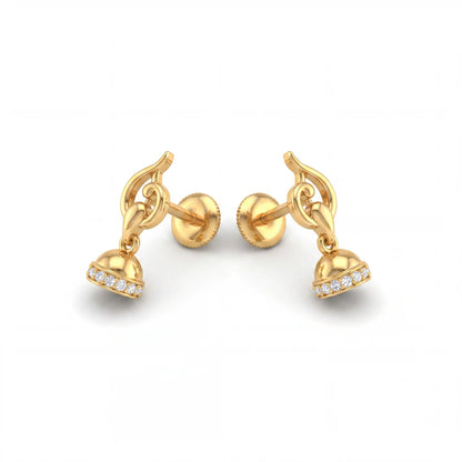Aurora Drop Jhumka Studs