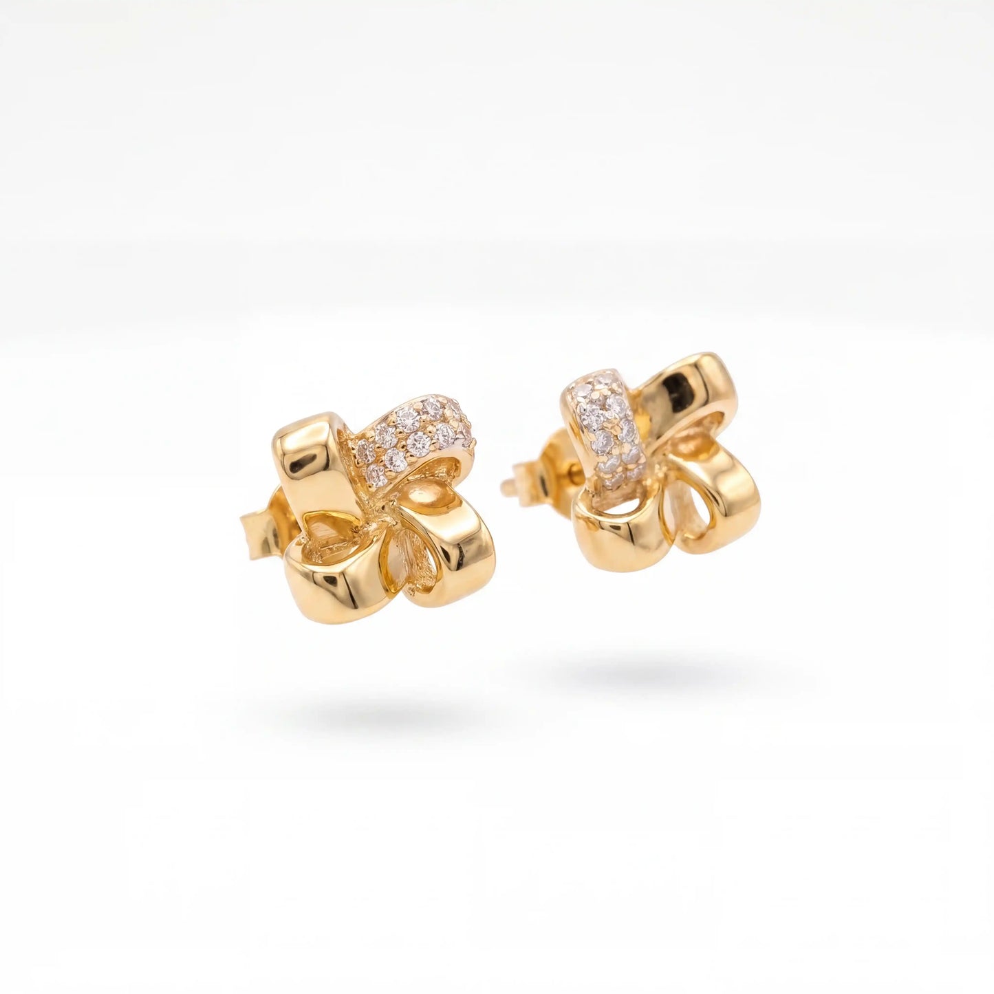 Celeste Bow Spark Studs