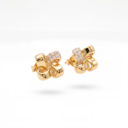 Celeste Bow Spark Studs