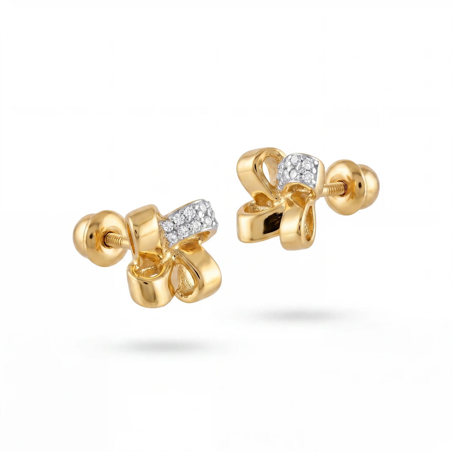 Celeste Bow Spark Studs