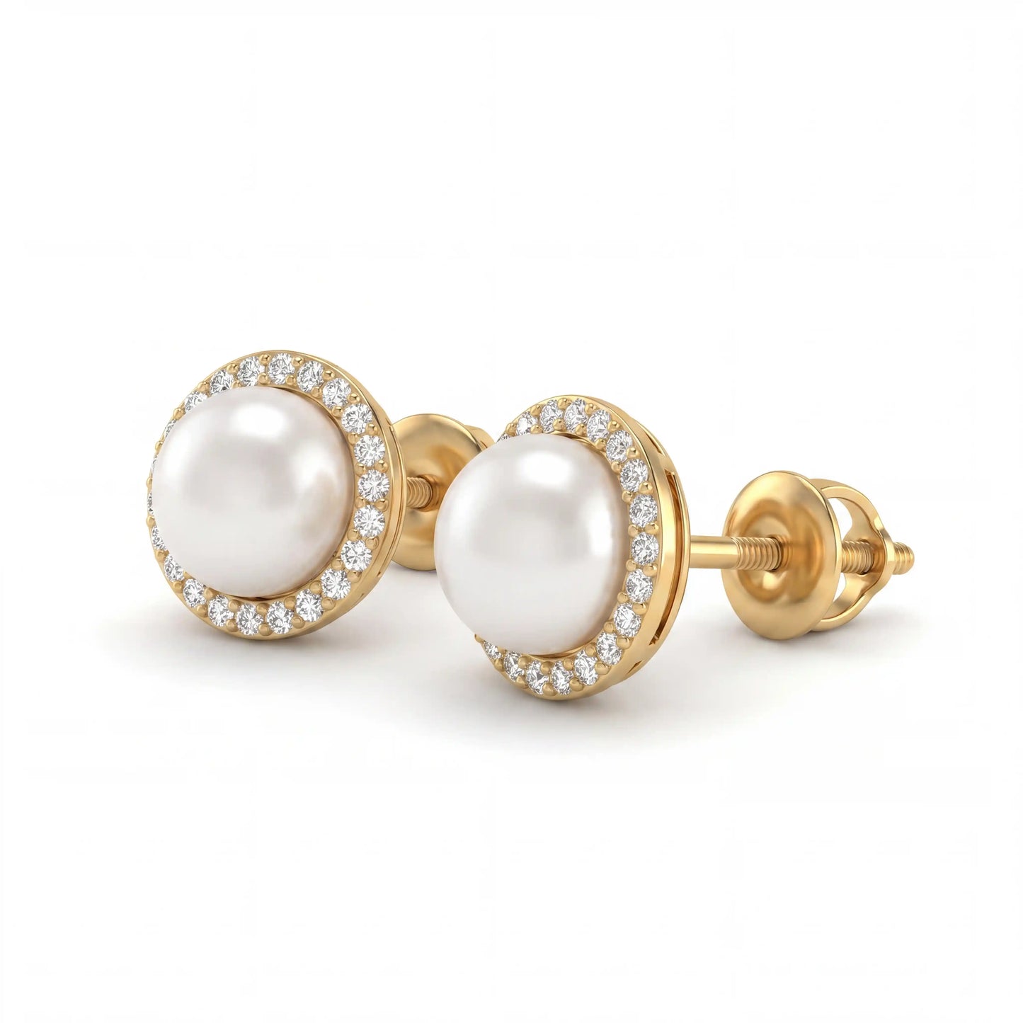 Halo Pearl Radiance Studs