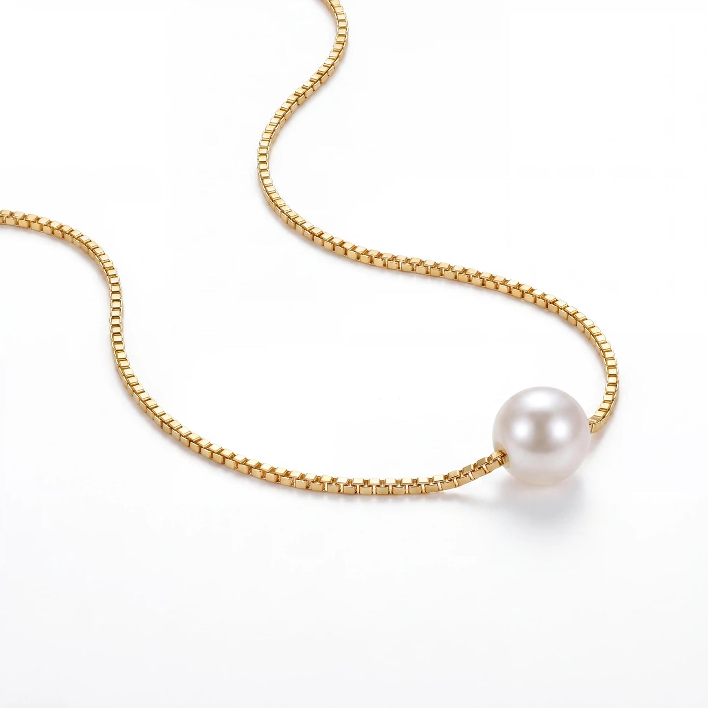 Solitaire Pearl Chain