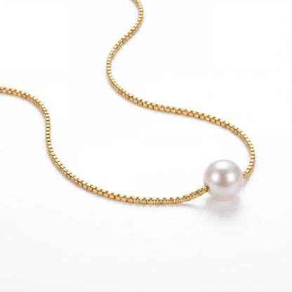 Solitaire Pearl Chain