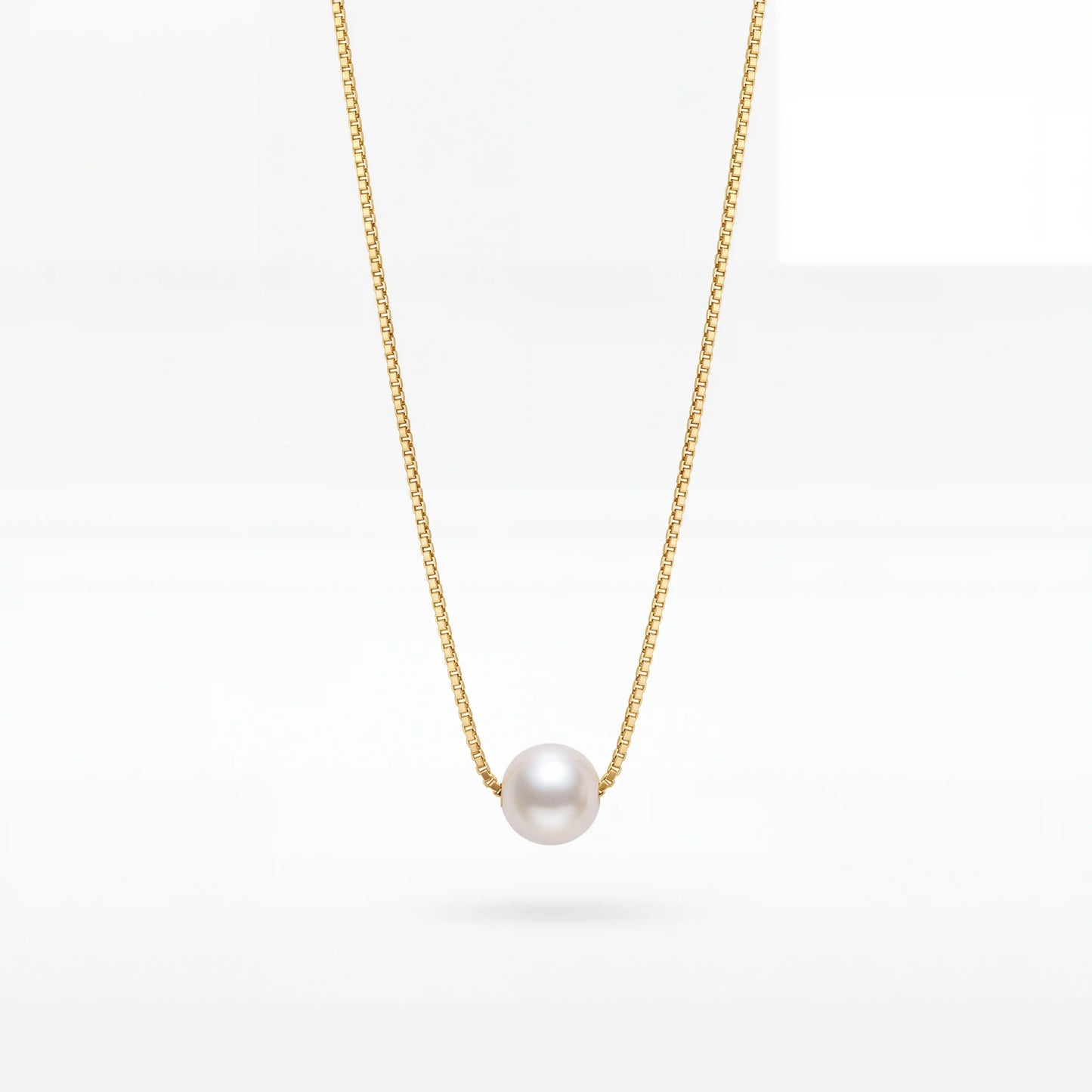 Solitaire Pearl Chain
