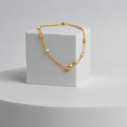 Pearl Cascade Bracelet
